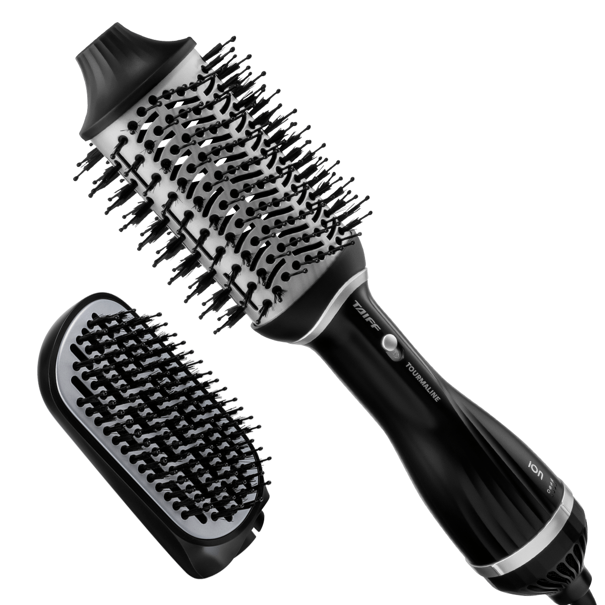 Kit Escova Secadora Tourmaline e Refil Escova Raquete